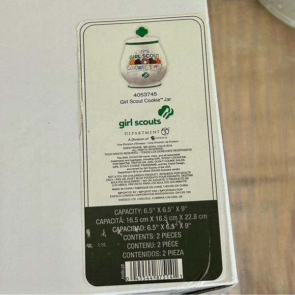 Girl Scout Cookie Time Cookie Jar! 🆕💚 - Picture 8 of 11